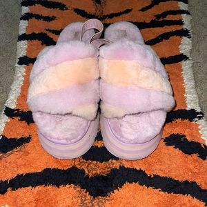 UGG pastel pink/purple slippers! 🌙💜✨💕